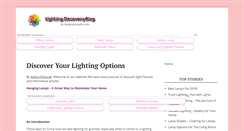 Desktop Screenshot of hanginglampsus.com