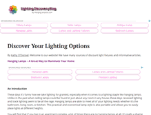 Tablet Screenshot of hanginglampsus.com